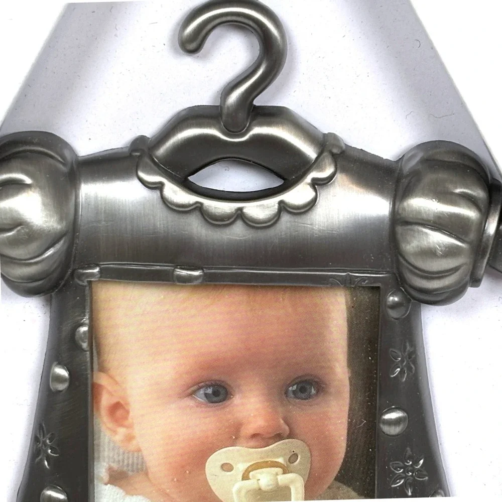 Malden Pewter Finish Little Girl Dress Photo Frame 2